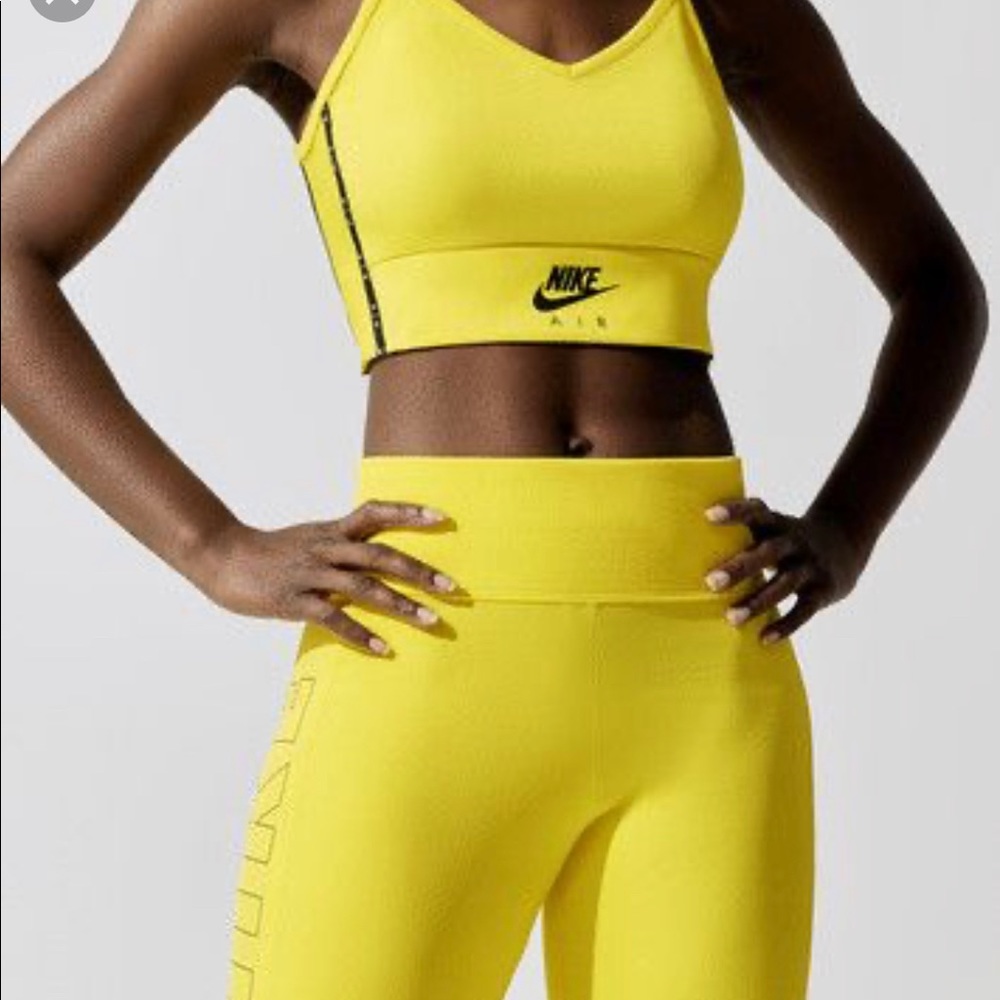 Nike Air Yellow Workout Set